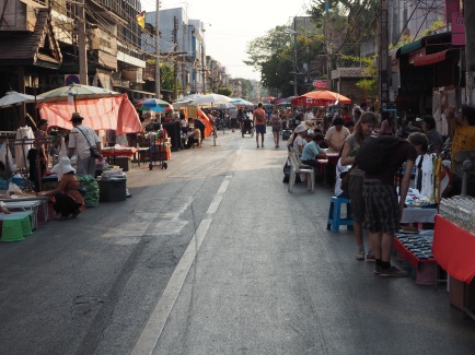 Street Market in Chiang Mai Thailand